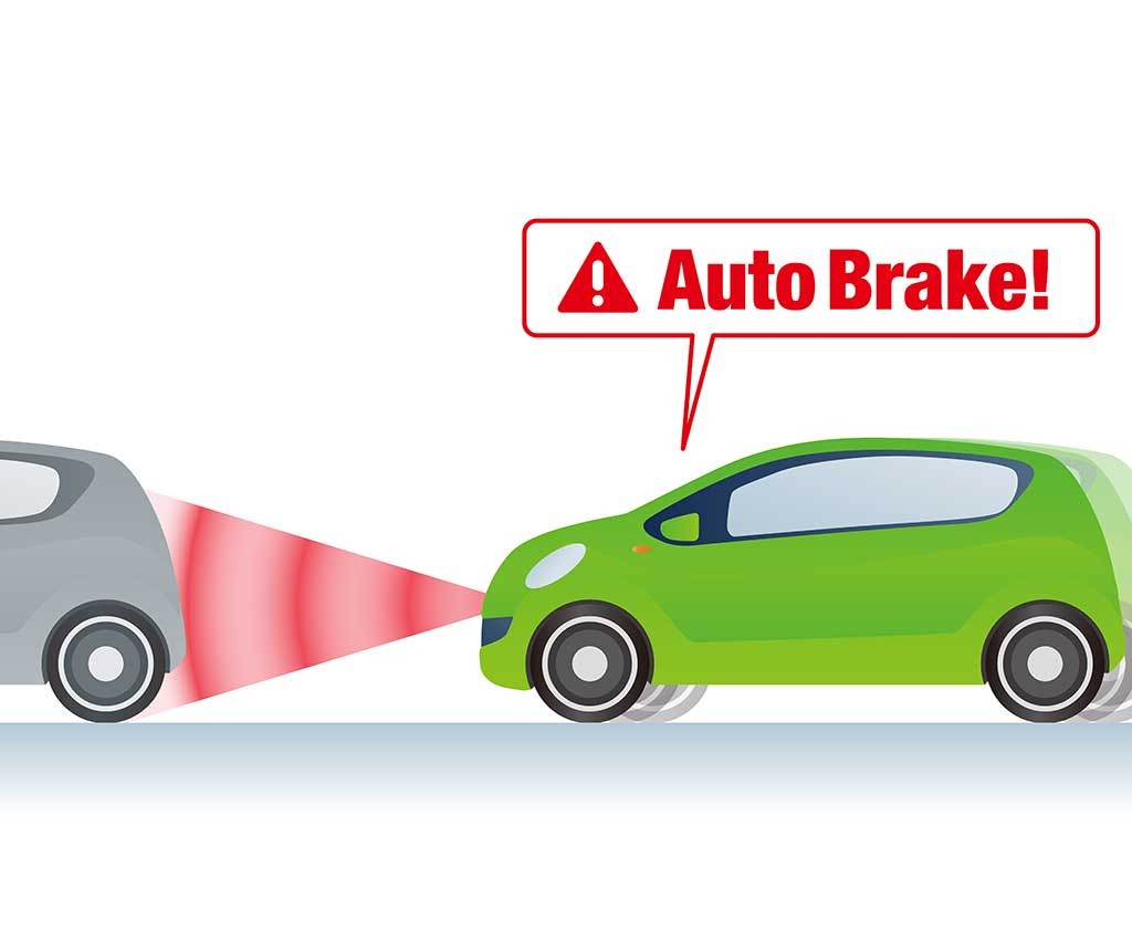 自動ブレーキのイメージ画像