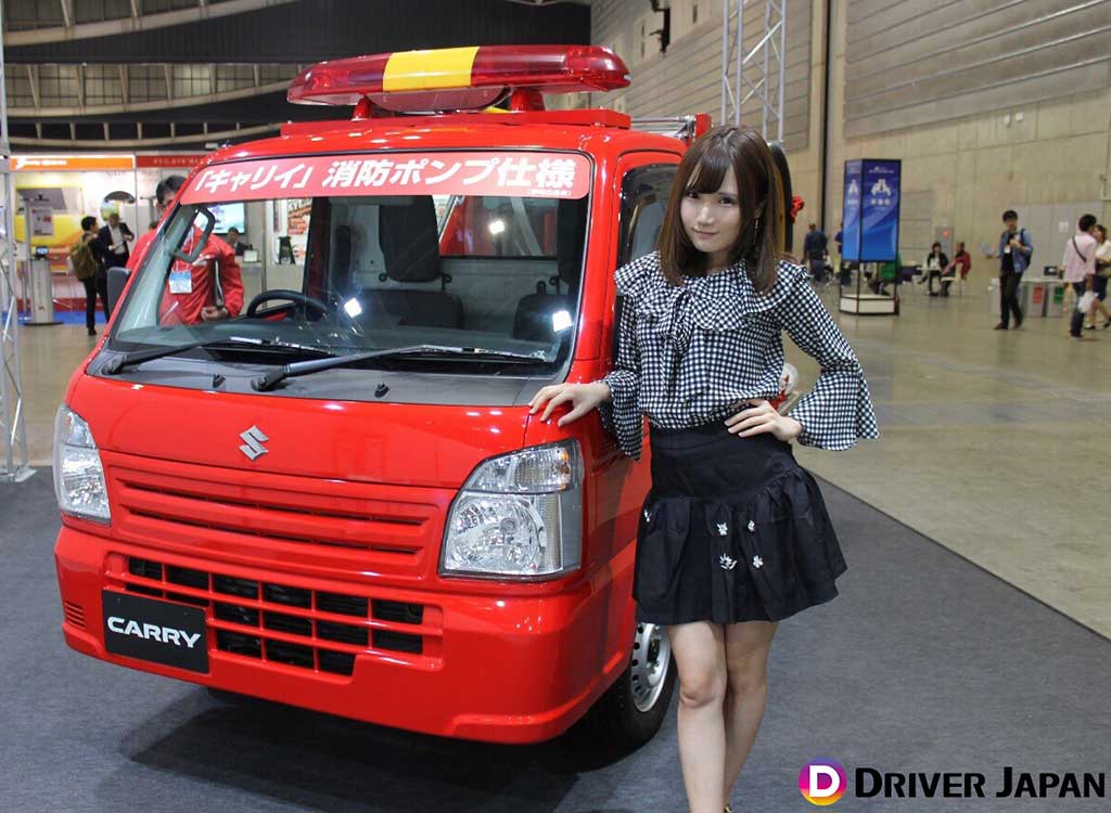 スズキ「スーパーキャリイと高松凛@ジャパントラックショー2018