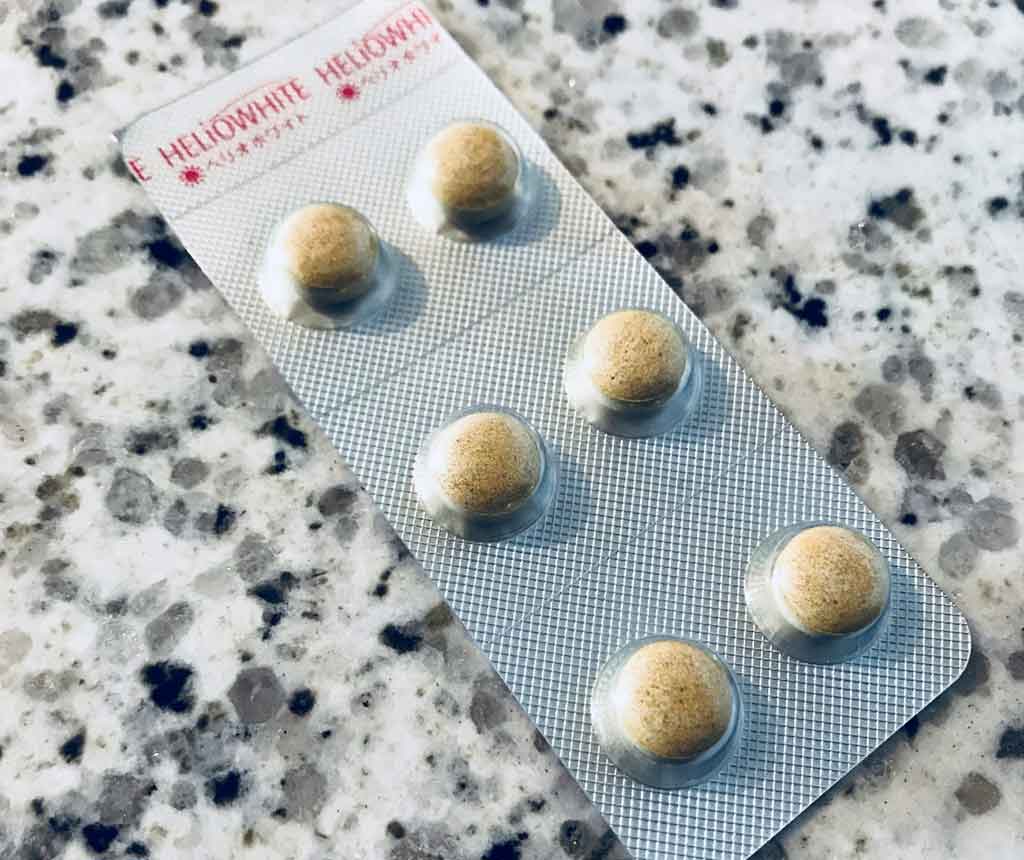 飲むタイプの日焼け止め(高松凛私物)