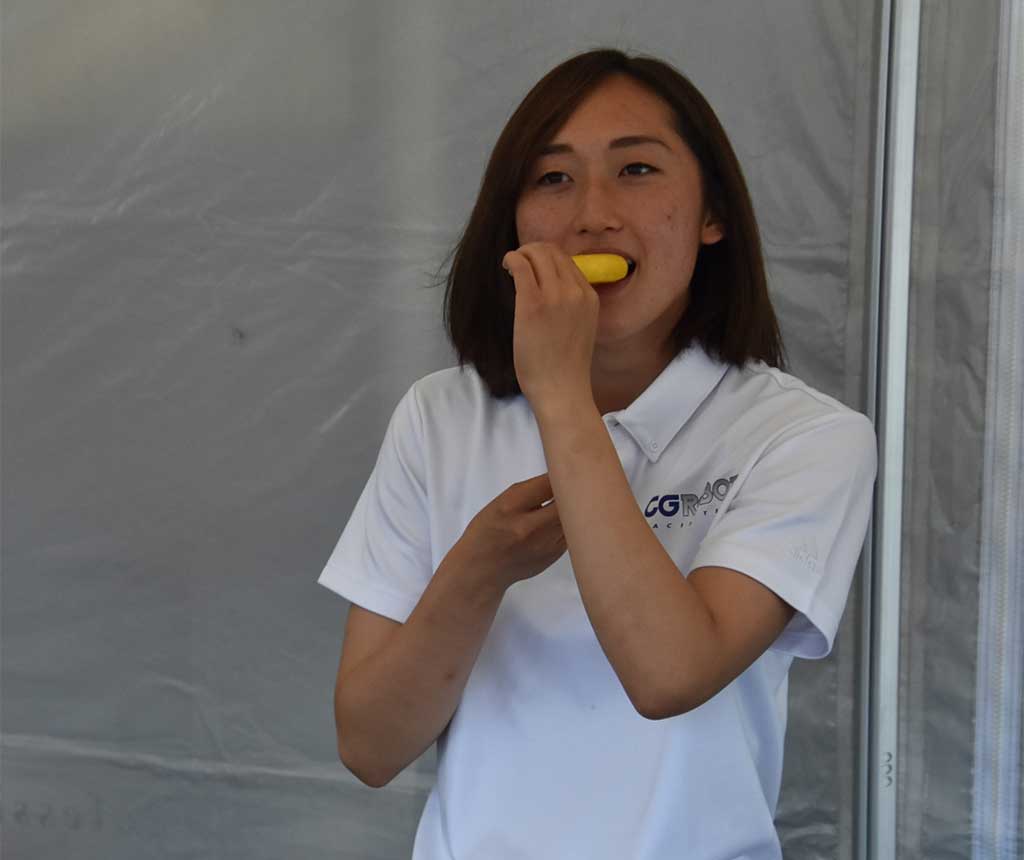 オフショットの池島実紅ちゃん