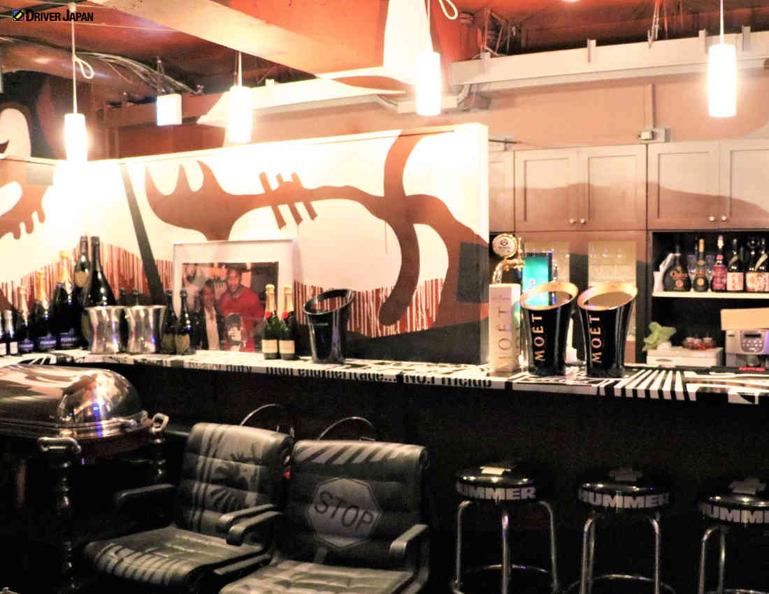 ハマーカフェのVIPROOM