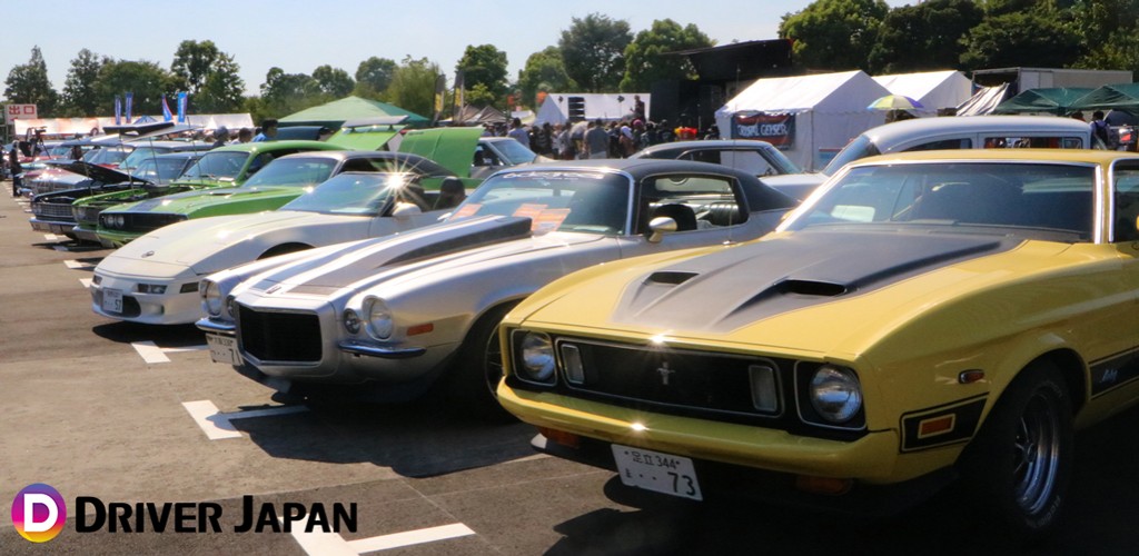 アメフェス展示車両の様子