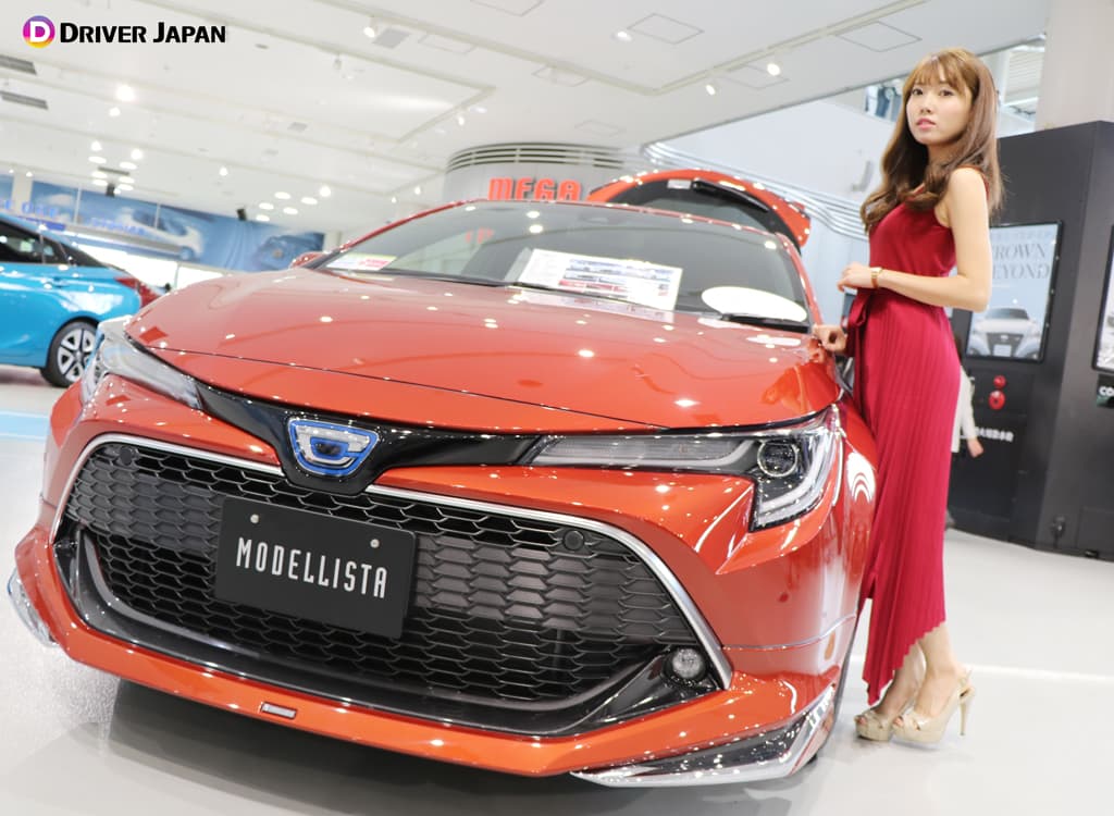 MEGAWEBでYUIKAちゃん展示車両と車両立ち撮影