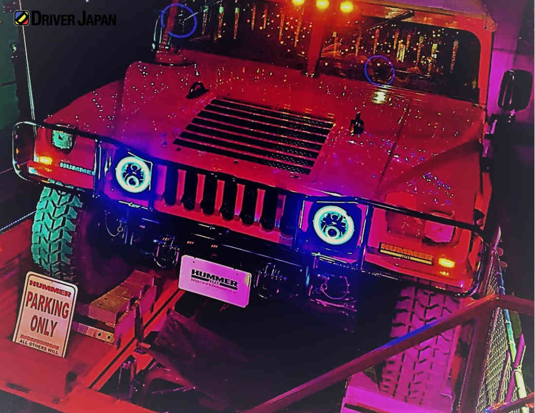 ハマーカフェにあるハマー