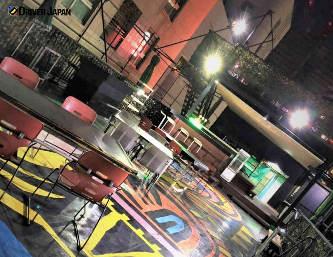 ハマーカフェの屋上