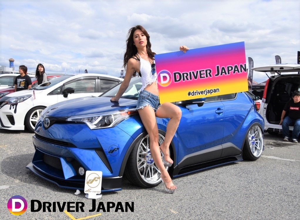 スーパーカーニバル2018ブースのジェッズさんのサスペンションを使ったC-HR