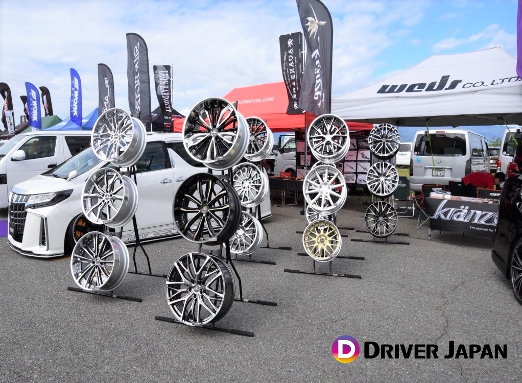 スーパーカーニバル2018参加ブースのホイール