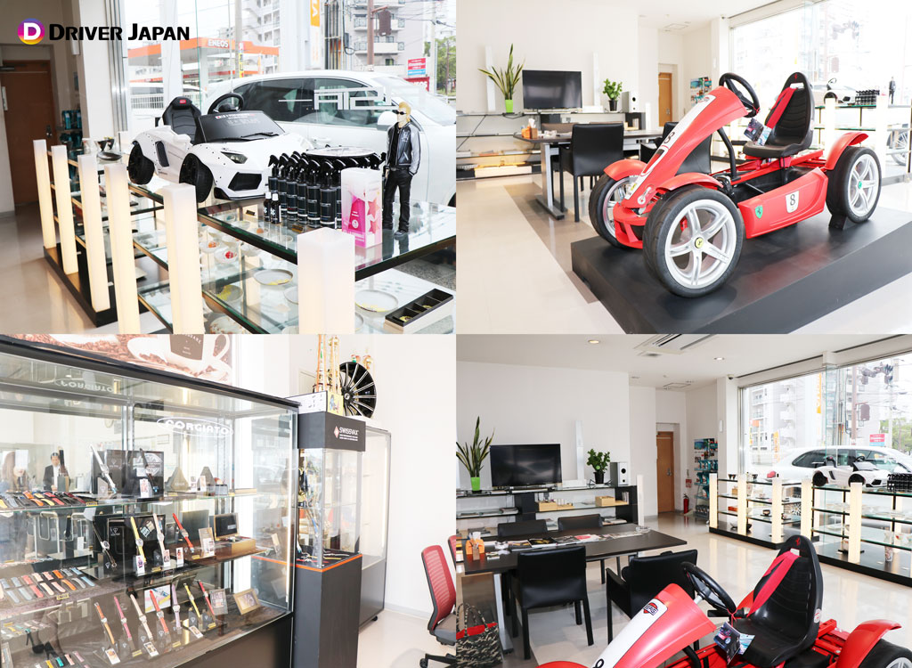 亜細亜自動車本社の店内