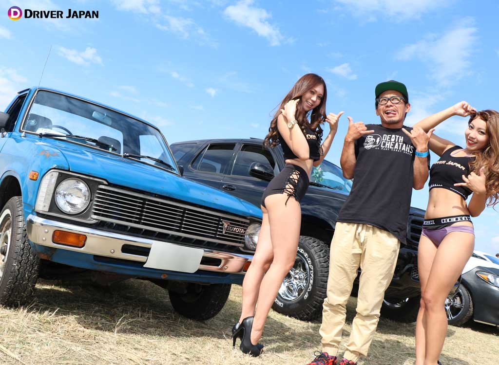 車　しほりちゃんとゆうちゃん