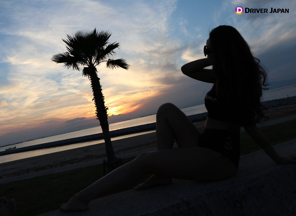 フォトジェニックな背景とYUU