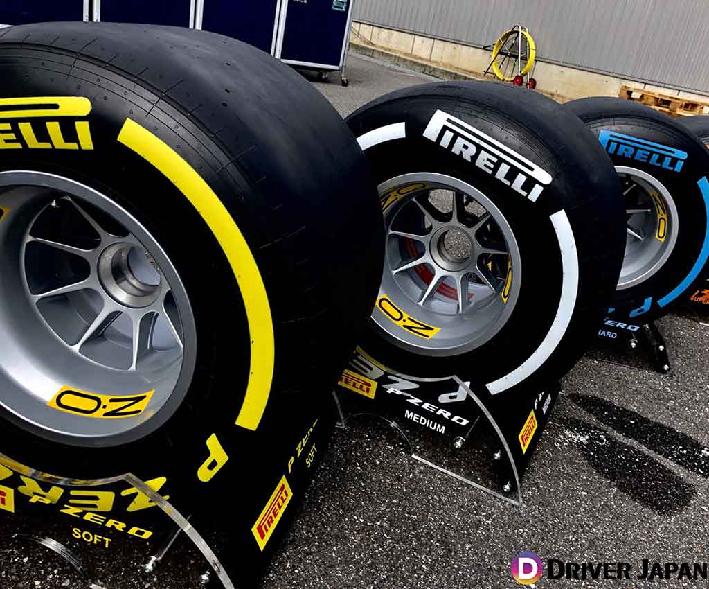 P-ZEROのタイヤ3色