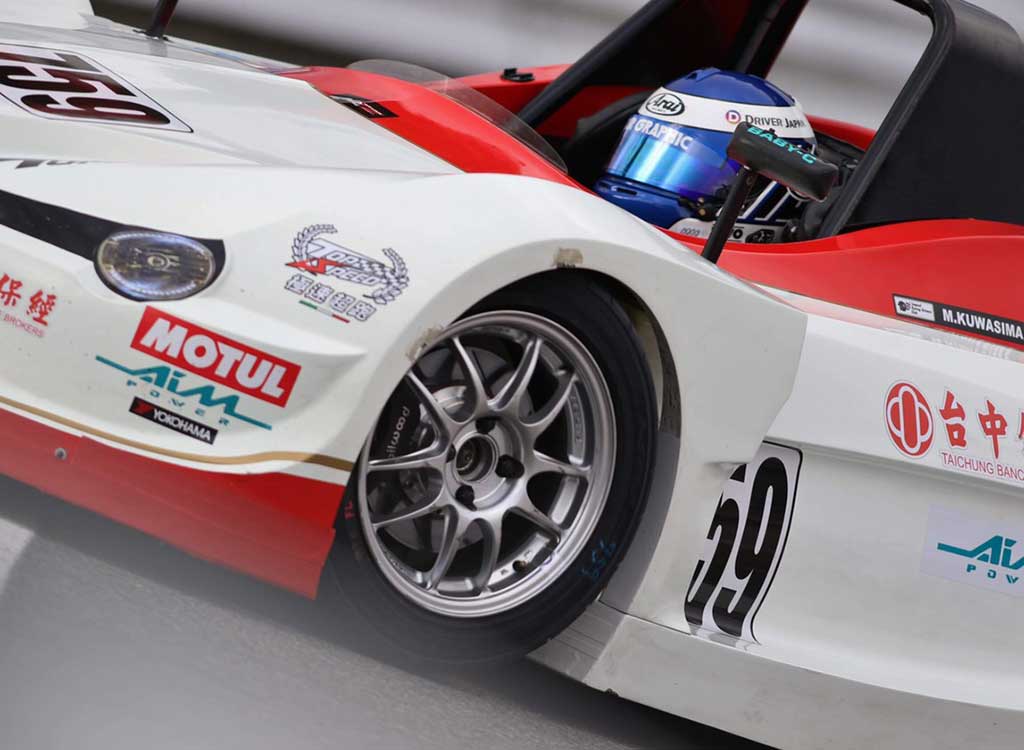 レース中の池島実紅ちゃん