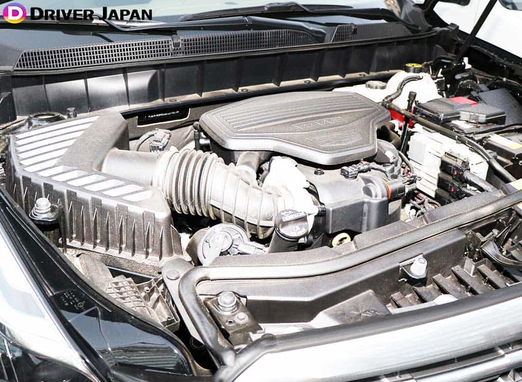 キャデラック (XT5/クロスオーバー)のエンジン部