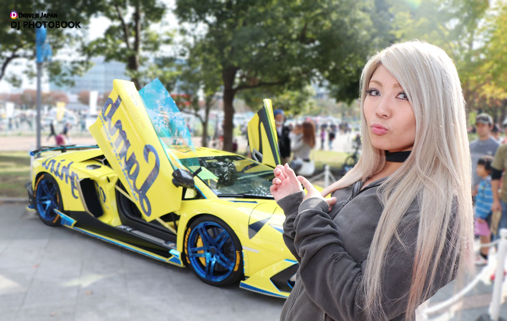 LINAとピカチュウランボルギーニ