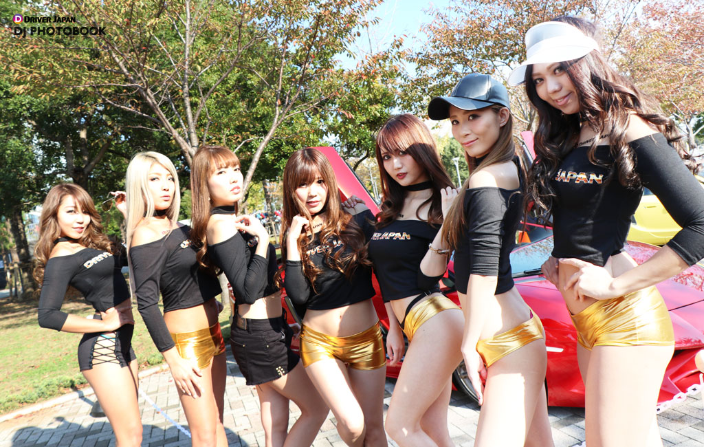 DRIVER JAPAN GIRLSの7名の写真