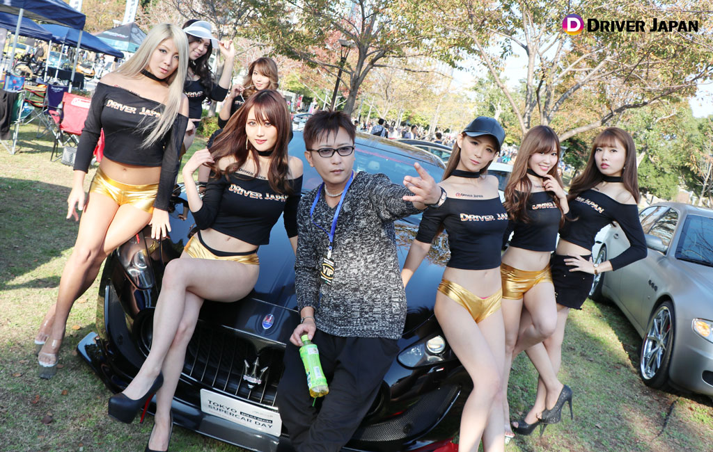 オーナーさんとDRIVER JAPAN GIRLSで撮影