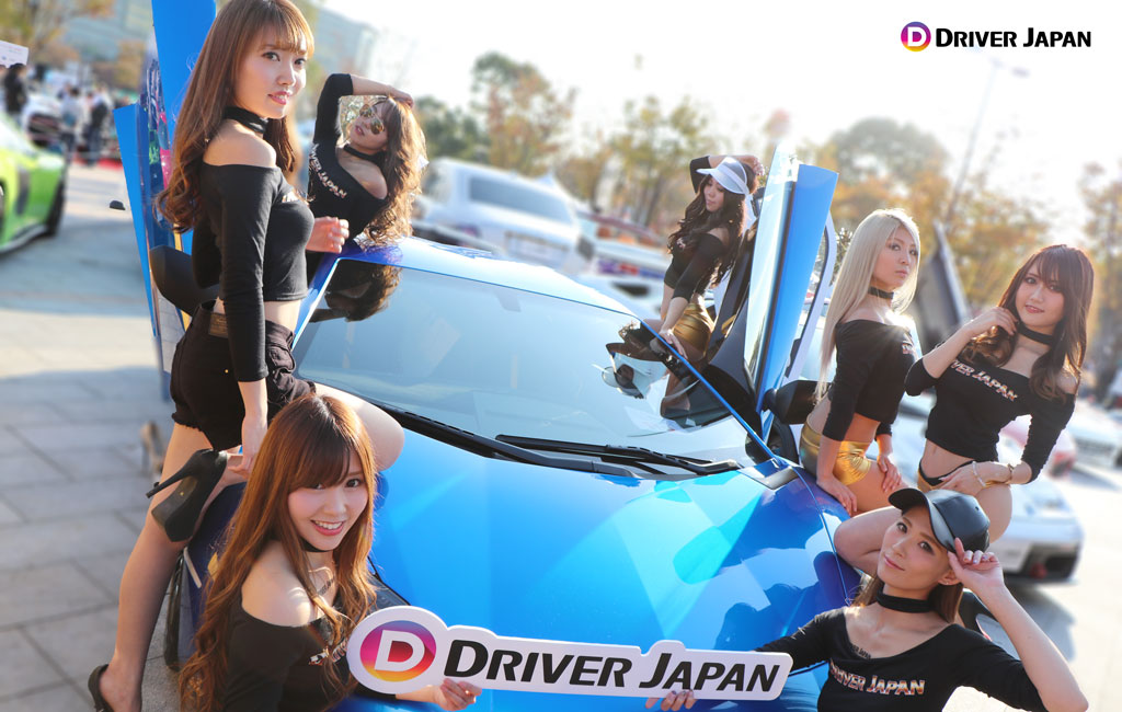 スーパーカーデイ2018で久世先生とDJGの記念撮影