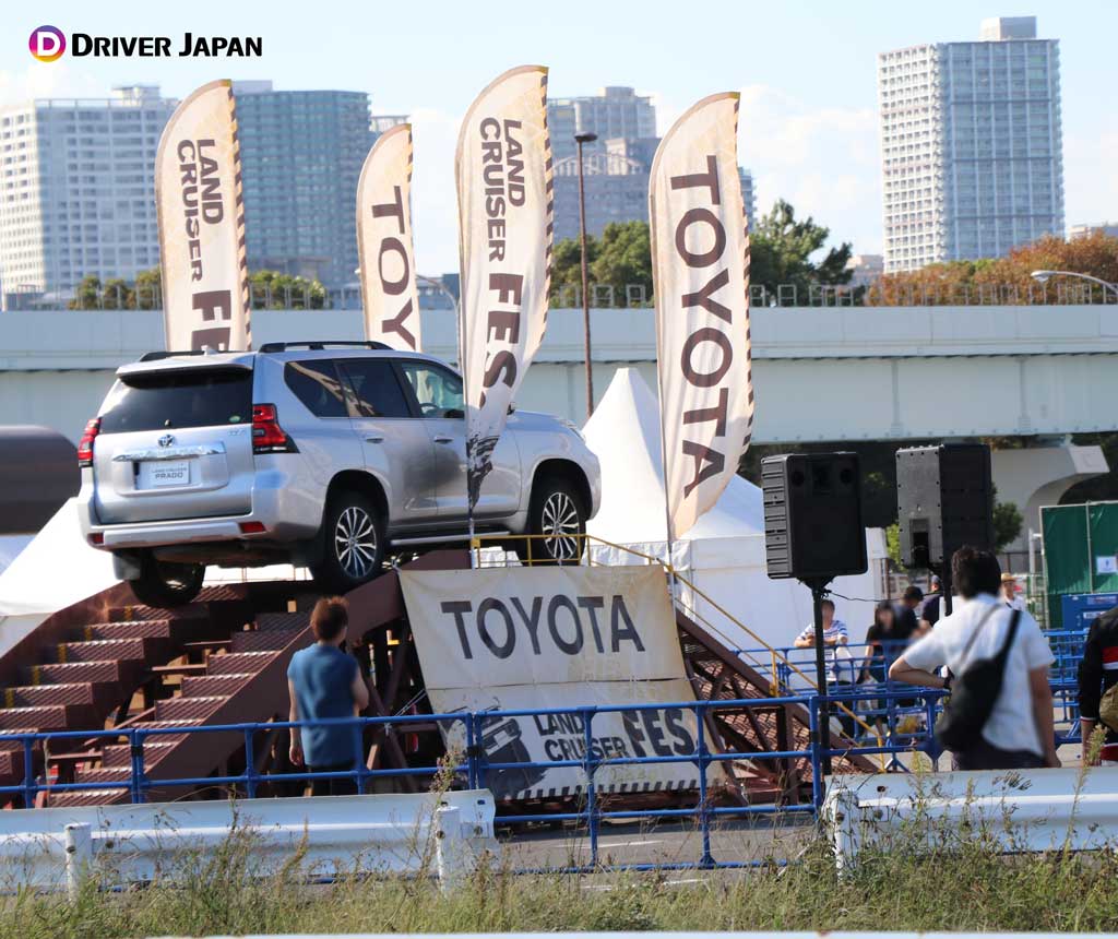 トヨタアウトドアブース