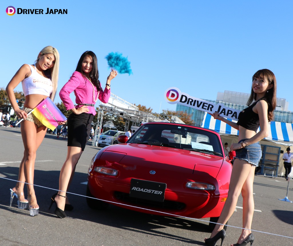 DRIVER JAPAN GIRLSとマツダ ユーノスロードスター