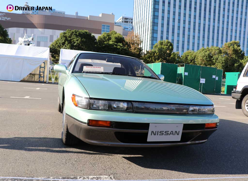 東京モーターフェスのガリバーブースで展示されていた日産・シルビアQs