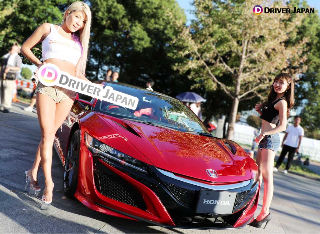 DRIVER JAPAN GIRLSとホンダ・新型NSX