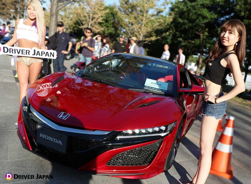 DRIVER JAPAN GIRLSとホンダ・新型NSX