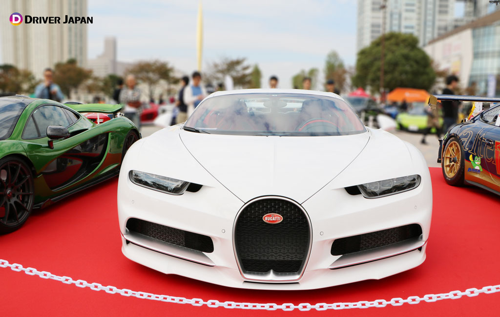 スーパーカーデイ2018に展示されていたブガッティ・シロン