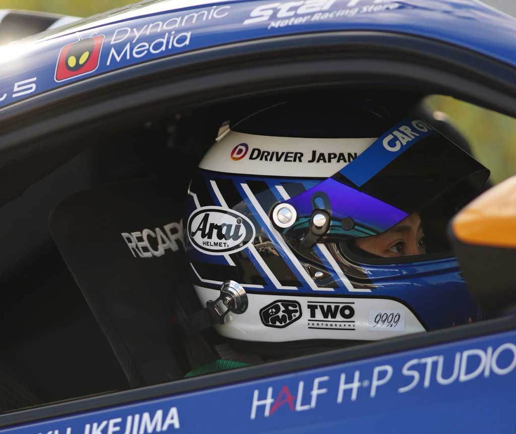 レース中の池島実紅ちゃん (撮影: 大森和之 様)