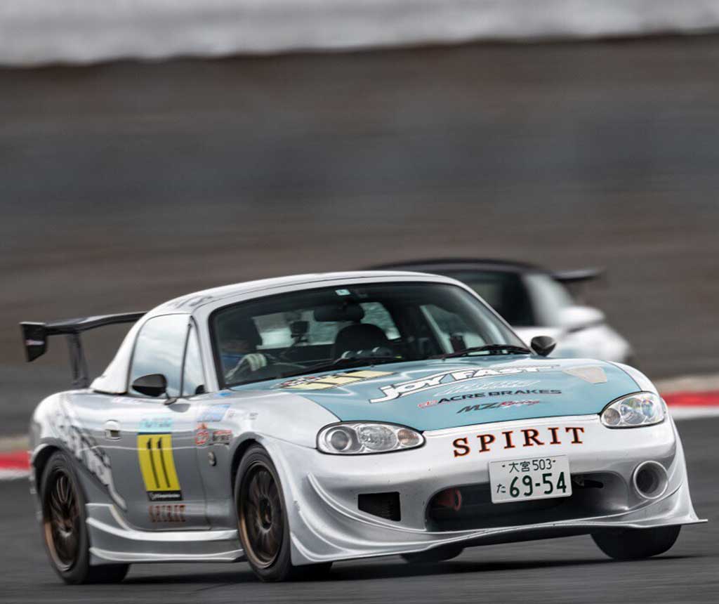 レース中の池島実紅ちゃん