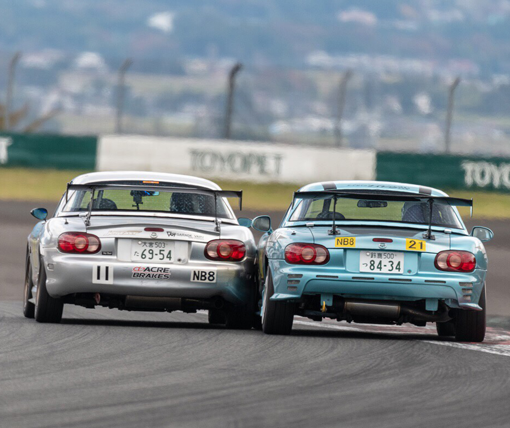 レース中の池島実紅ちゃん