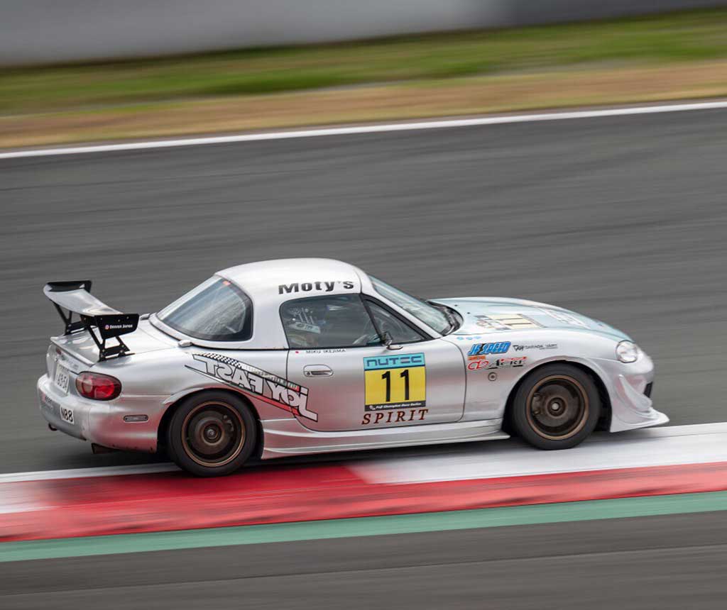 レース中の池島実紅ちゃん