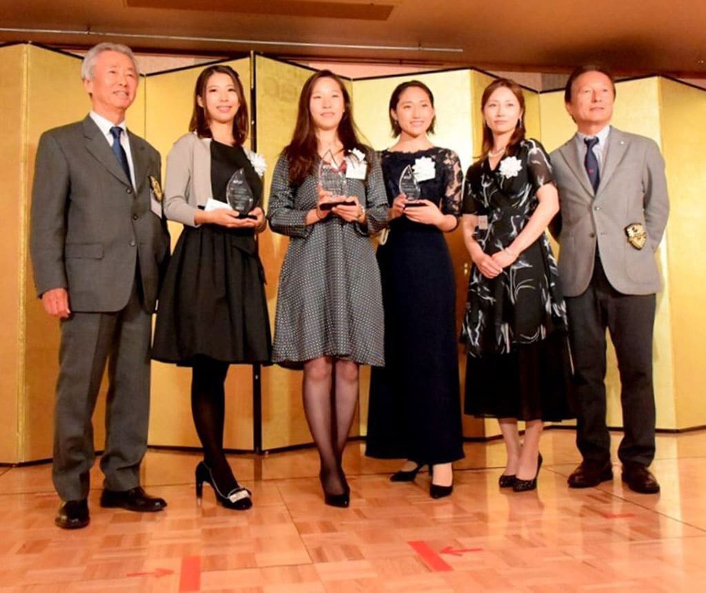 「Legend Racing Drivers Club Year End Party」での池島実紅