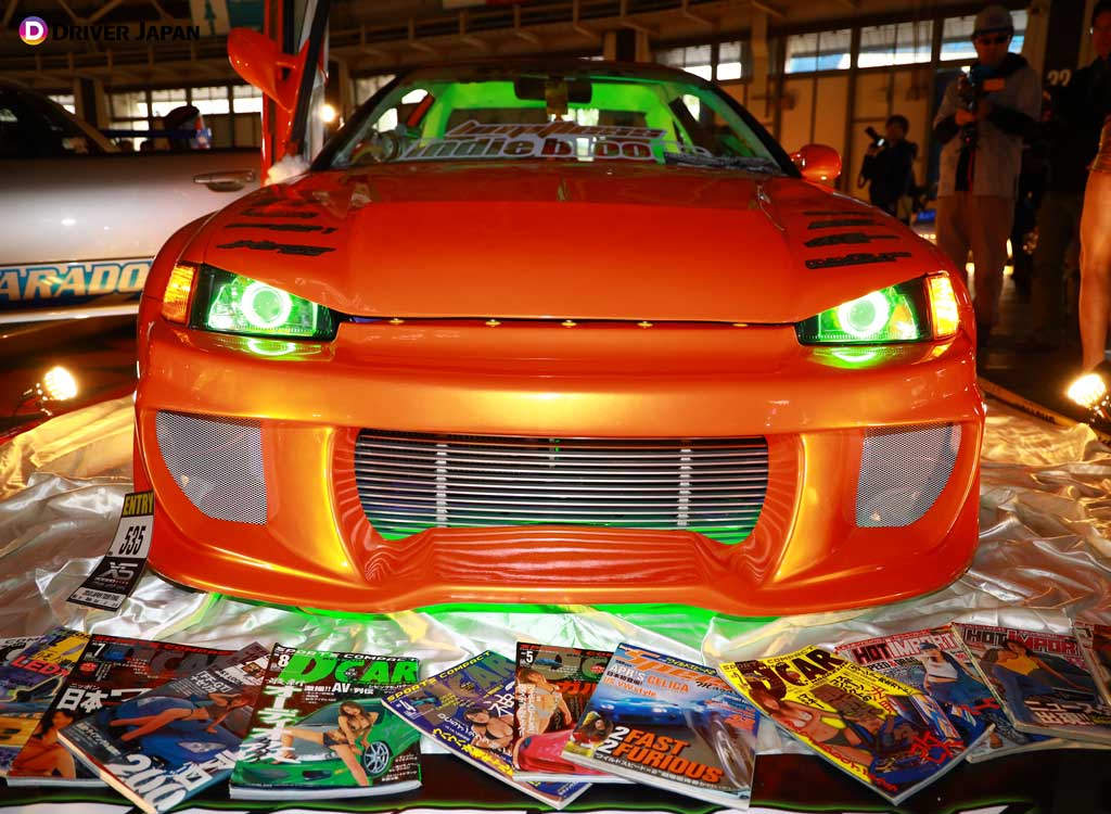 クロスファイブ2018 ファイナルに展示された スポコン車両