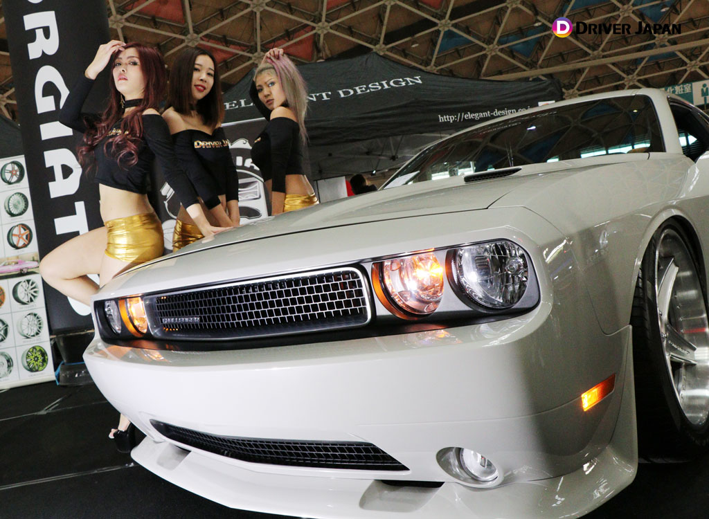 クロスファイブ2018ファイナル展示車両とSUMIKA、AZUSA、LINA