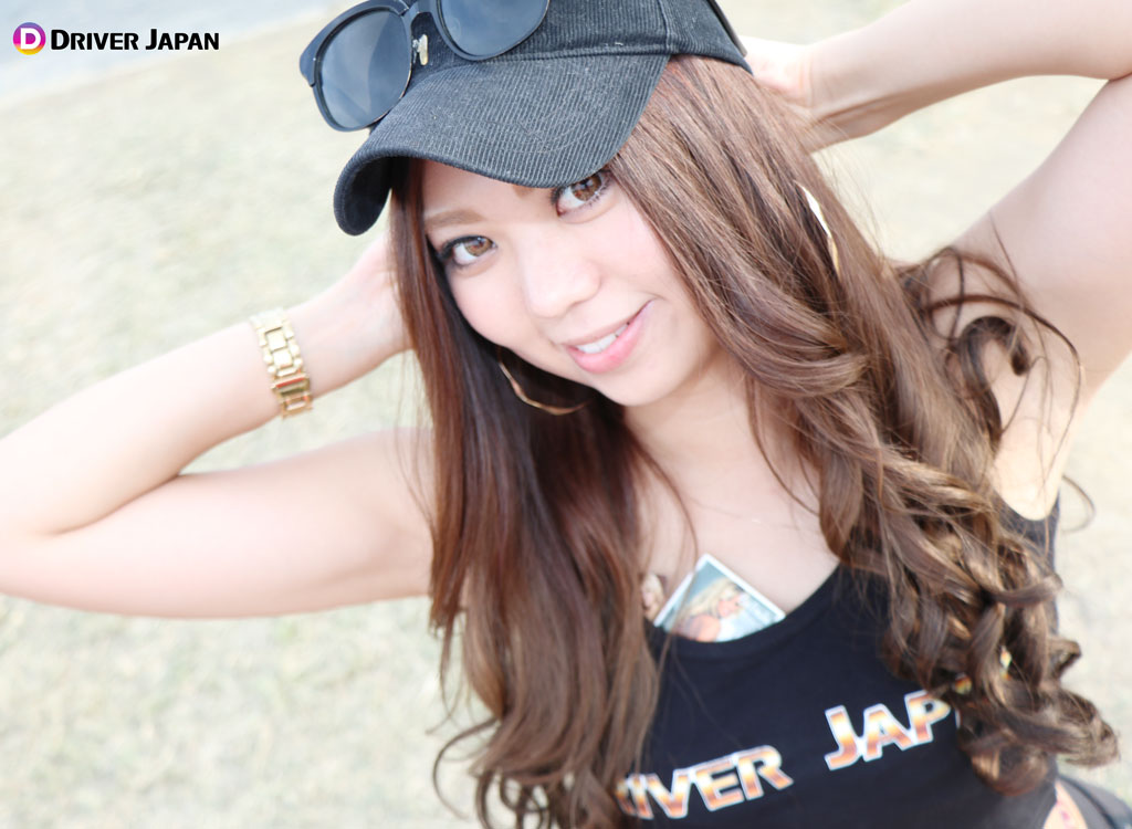 USDM GEEKに参加した際のDRIVER JAPAN GIRLSのYUUちゃんアップショット