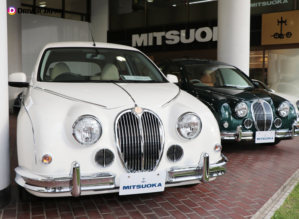 光岡自動車東京ショールームに展示された『ビュート』フロントの撮影