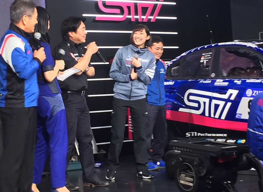 池島実紅ちゃん@東京オートサロン2019 SUBARUステージ