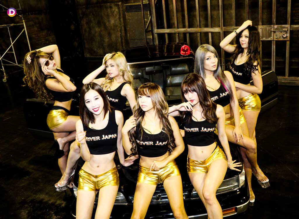 DRIVER JAPAN GIRLSメンバー撮影会