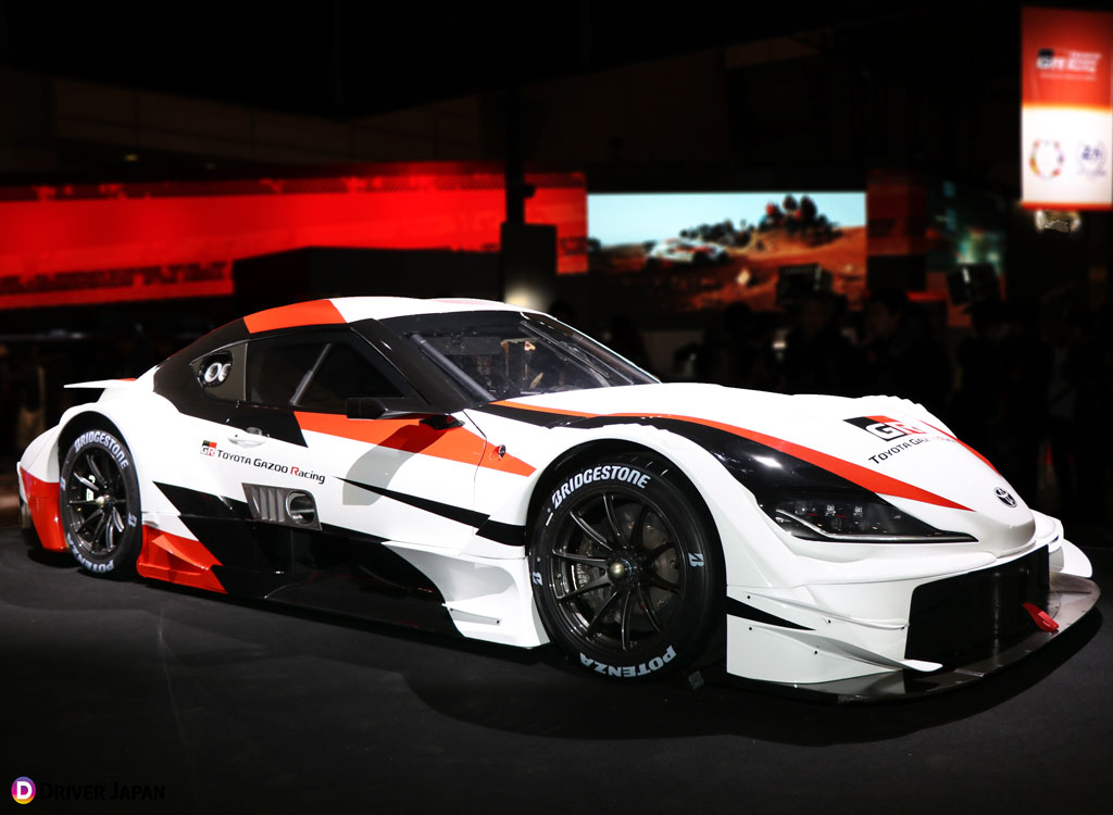 オートサロン2019で展示されたGR スープラ SUPER GT CONCEPT