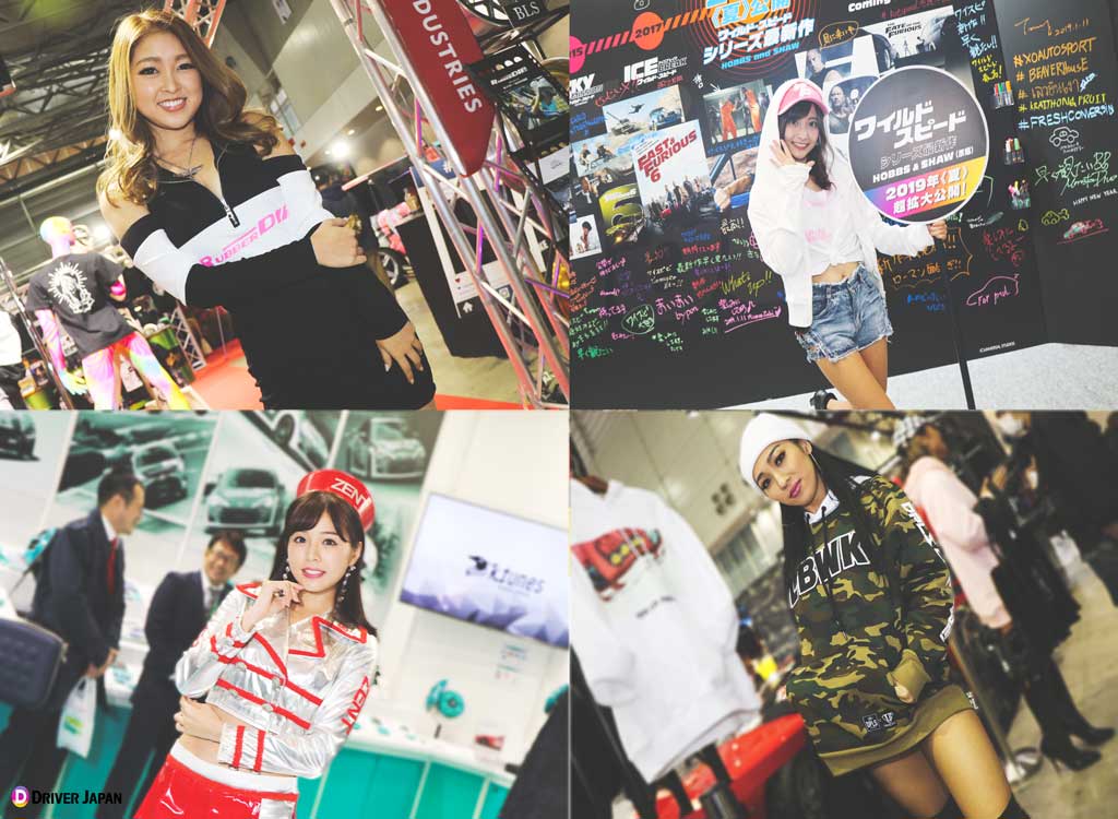 オートサロン2019に参加したコンパニオン達