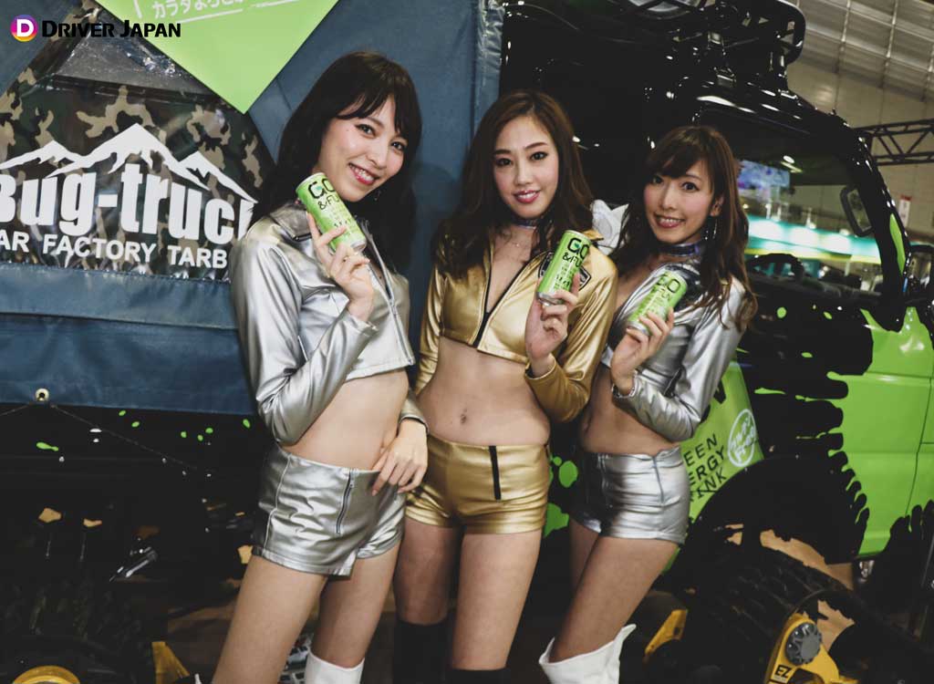 N’s STAGEブースのコンパニオンのみなさん