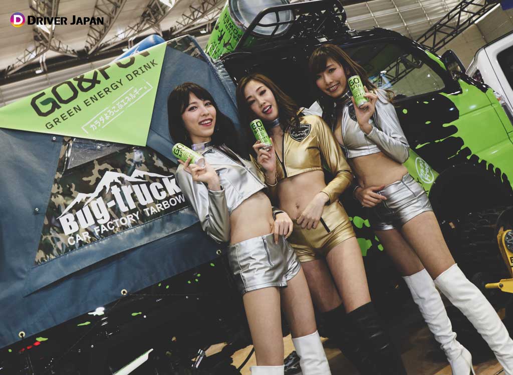 N’s STAGEブースのコンパニオンのみなさん