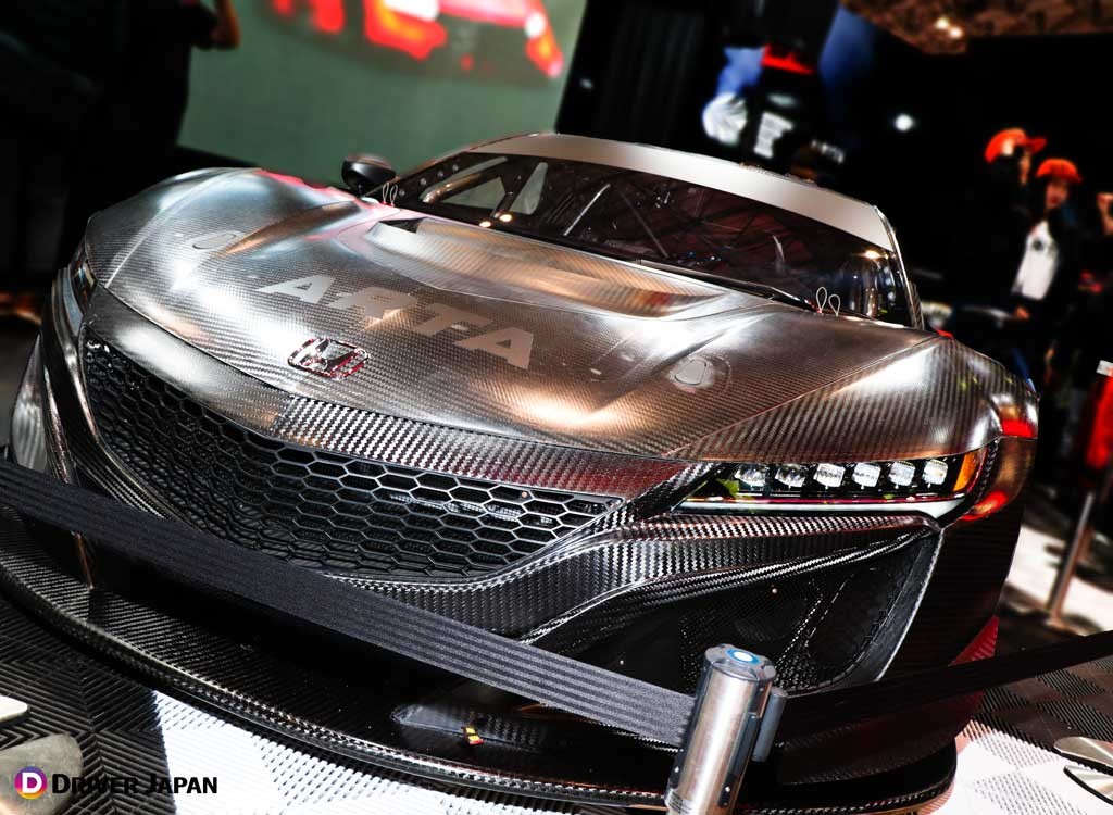 オートサロン2019でオートバックスブースで展示された「NSX GT3 Evo」