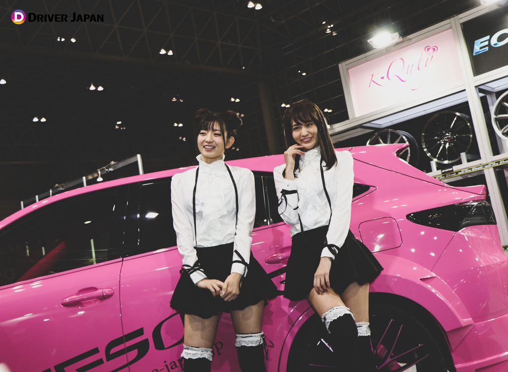 AWESOME JAPANブースにいたコンパニオンさんたち