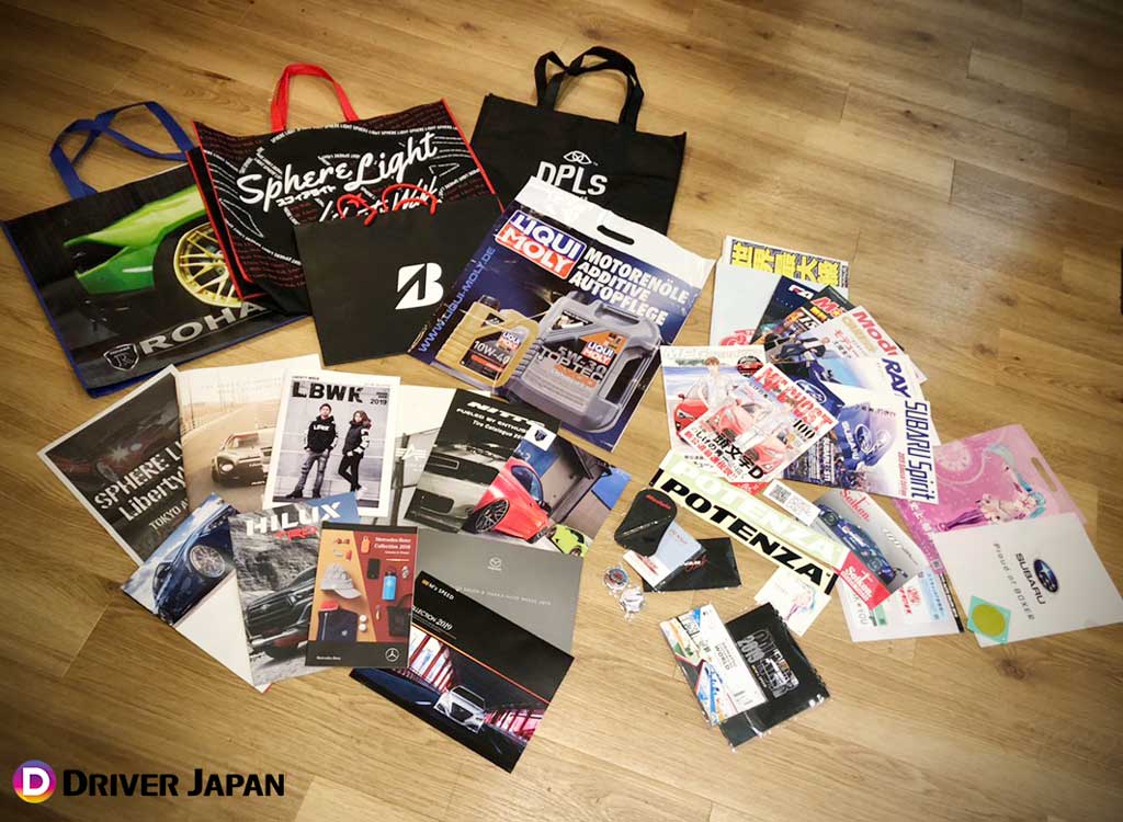 オートサロン2019で配布されたノベルティ