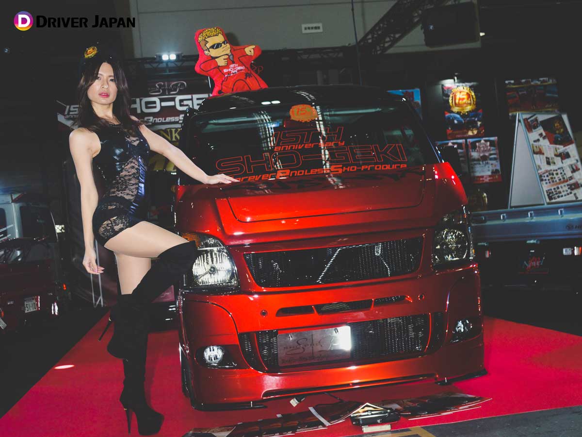 DRIVER JAPAN GIRLSのTOMOKAちゃん