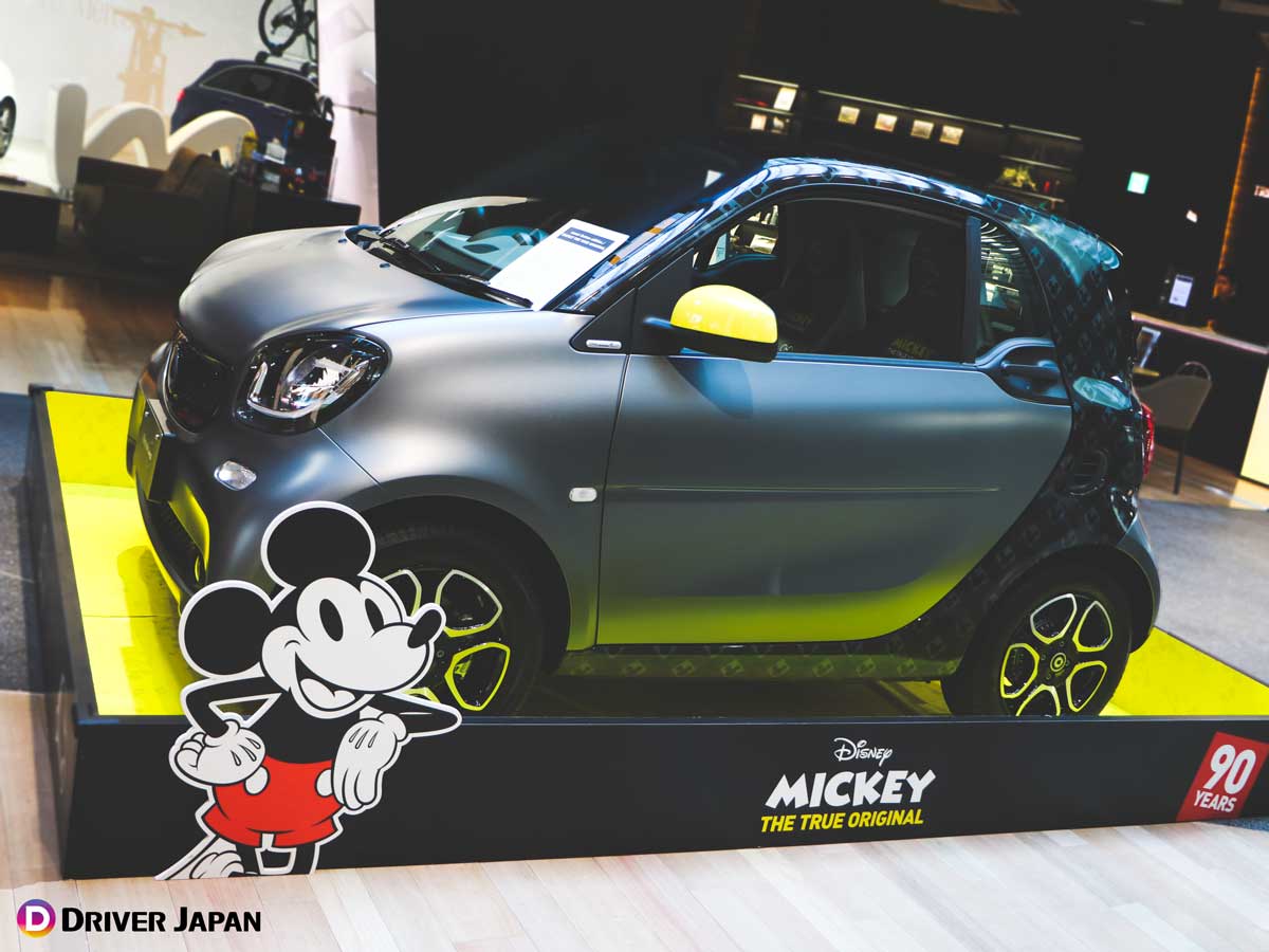 smart fortwo Edition MICKEY THE TRUE ORIGINALのサイド