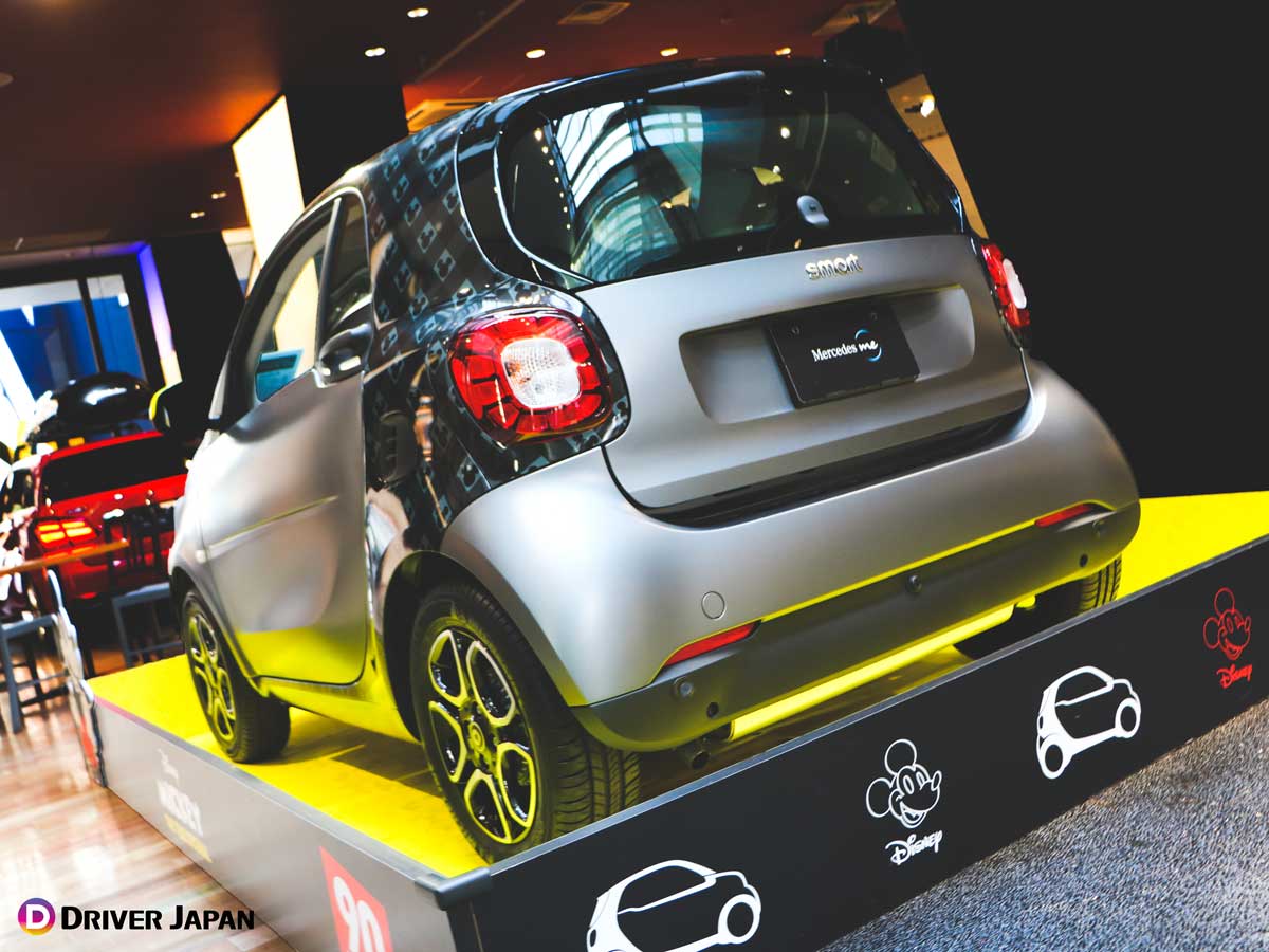 smart fortwo Edition MICKEY THE TRUE ORIGINAL 後部