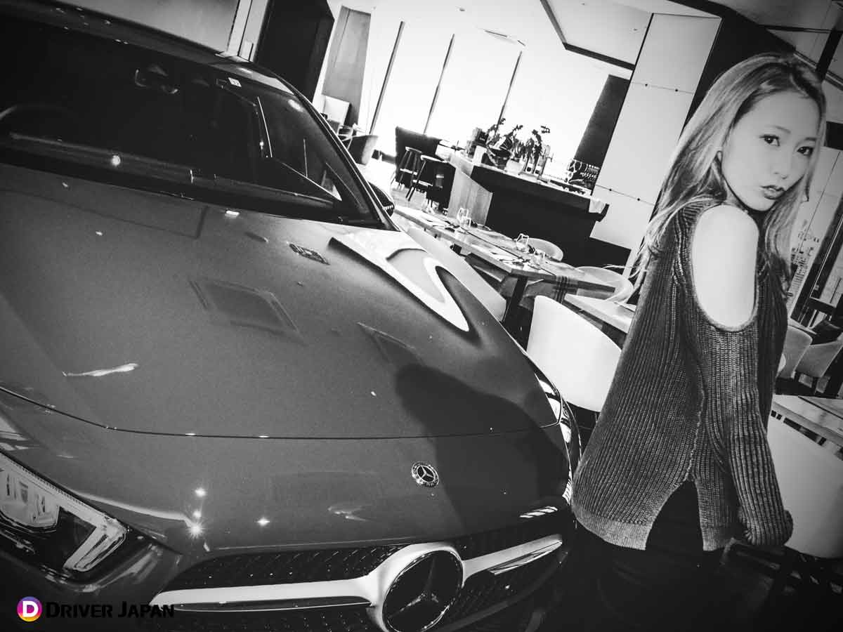 A 180 StyleとYUKIちゃんの白黒写真