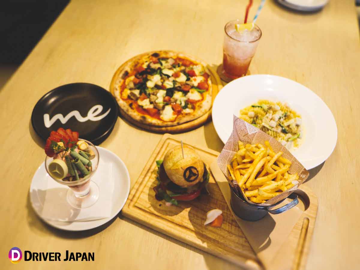 UP STAIRSで注文したメニュー